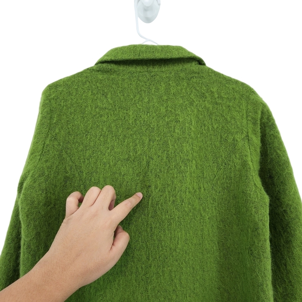 Amy Rigg Women's Vintage Button Front Collared Cover Coat - Picture 8 of 9